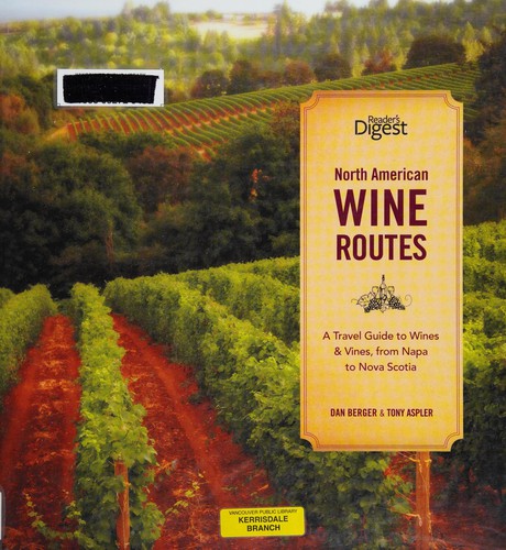 Cover for North American wine routes
