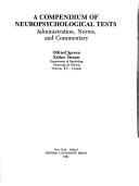 Cover for A compendium of neuropsychological tests