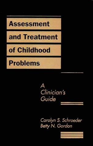Cover for Assessment and treatment of childhood problems