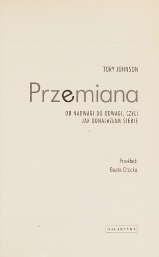 Cover for Przemiana