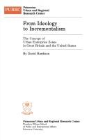 Cover for From Ideology to Incrementalism