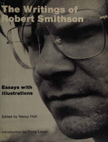 Cover for The writings of Robert Smithson