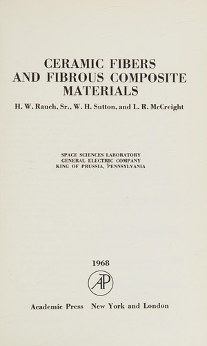 Cover for Ceramic fibers and fibrous composite materials