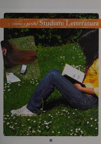 Cover for Letteratura italiana per stranieri