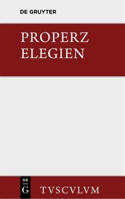 Cover for Elegien