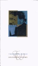 Cover for Selected poems