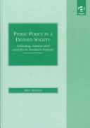Cover for Public policy in a divided society