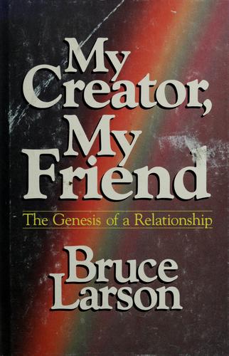 Cover for My creator, my friend
