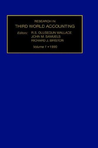 Cover for Research in Third World Accounting