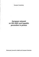 Cover for European network on HIV/AIDS and hepatitis prevention in prisons
