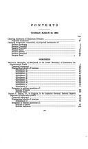 Cover for Nominations of Stuart E. Eizenstat and Gaston L. Gianni, Jr.