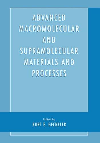 Cover for Advanced Macromolecular and Supramolecular Materials and Processes