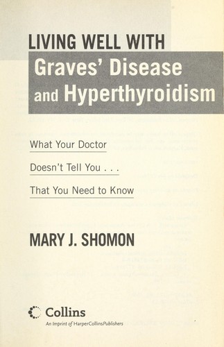 Cover for Living well with Graves' disease and hyperthyroidism