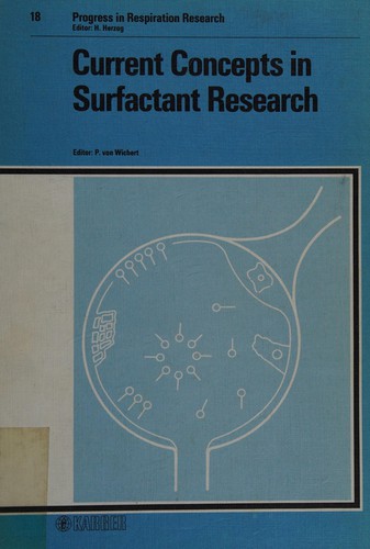 Cover for Current Concepts in Surfactant Research (Progress in Respiratory Research)