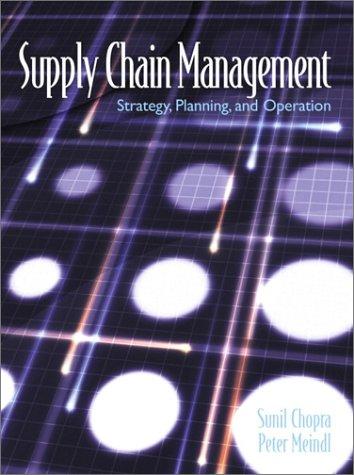 Cover for Supply Chain Management