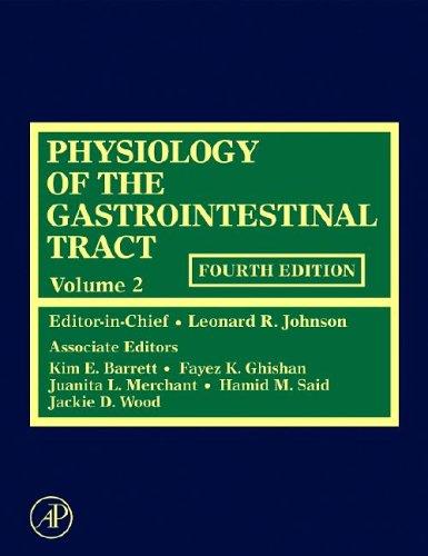 Cover for Physiology of the gastrointestinal tract