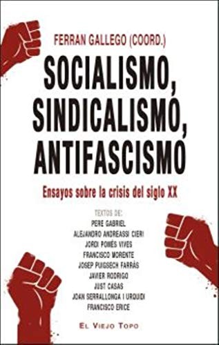 Cover for Socialismo, sindicalismo, antifascismo