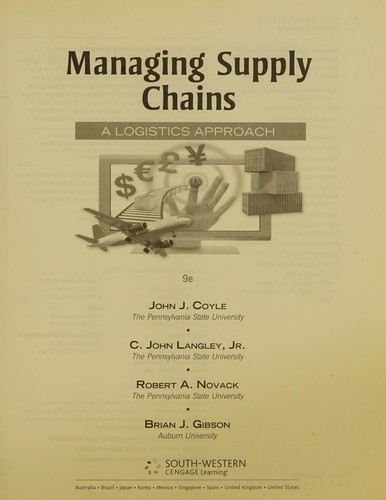 Cover for Managing Supply Chains Alogistics Approach
