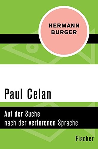 Cover for Paul Celan