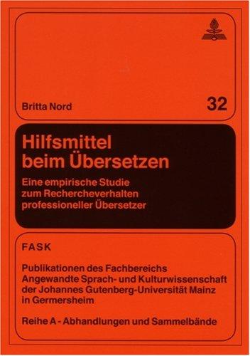 Cover for Hilfsmittel Beim Ubersetzen