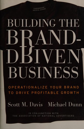 Cover for Building the brand-driven business