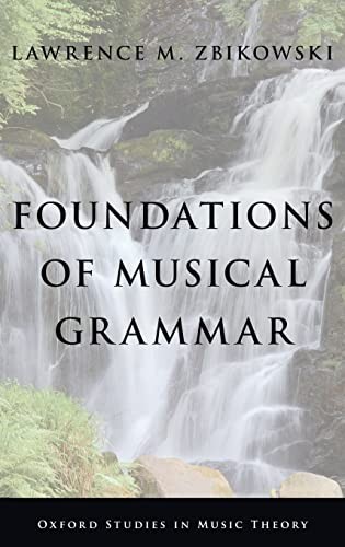 Cover for Foundations of musical grammar