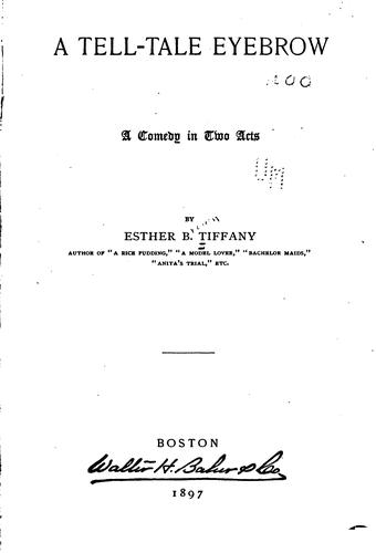Cover for A tell-tale eyebrow