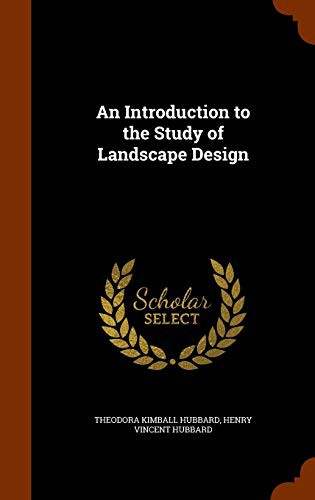 Cover for An Introduction to the Study of Landscape Design