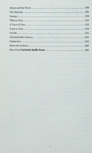 Cover for Curiosity Quills Presents