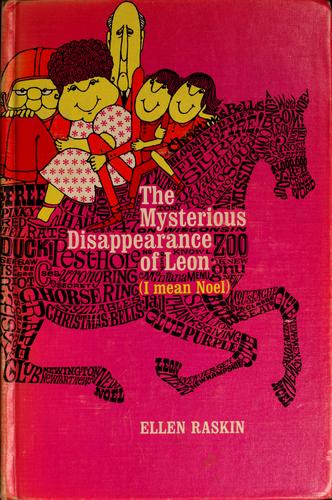 Cover for The mysterious disappearance of Leon (I mean Noel)