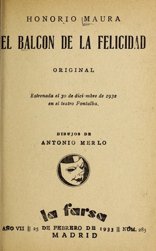 Cover for El balcón de la felicidad