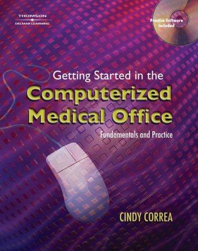 Cover for Getting Started In The Computerized Medical Office