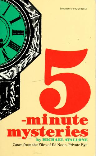 Cover for 5-minute mysteries