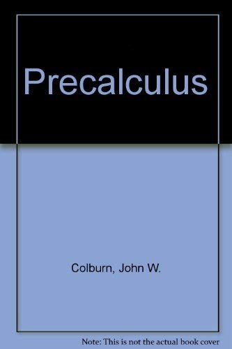 Cover for Precalculus, Annotated Instructor's Edition