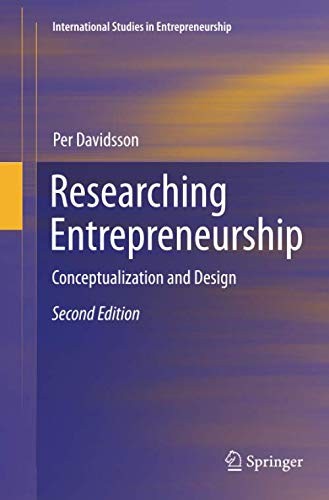 Cover for Researching Entrepreneurship