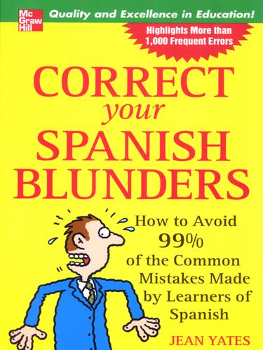 Cover for Correct Your Spanish Blunders