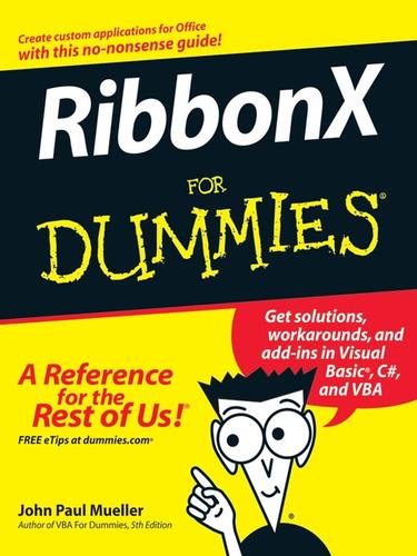 Cover for RibbonX For Dummies
