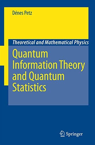 Cover for Quantum Information Theory and Quantum Statistics