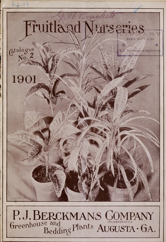 Cover for Fruitland Nurseries