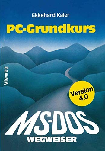 Cover for MS-DOS-Wegweiser Grundkurs