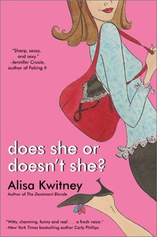Cover for Does she or doesn't she?