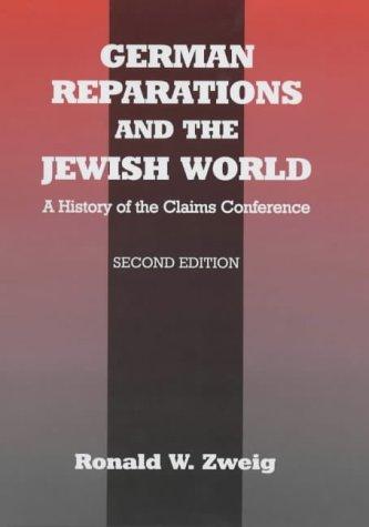 Cover for German Reparations and the Jewish World