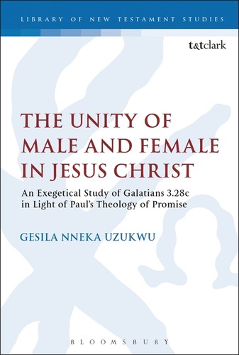Cover for The Unity of Male and Female in Jesus Christ