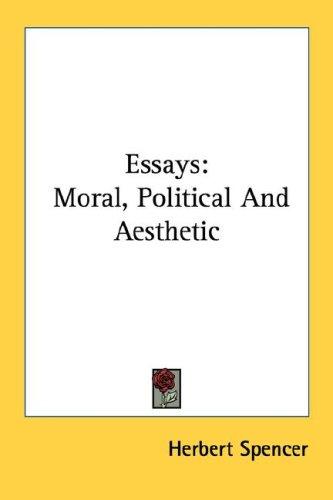 Cover for Essays