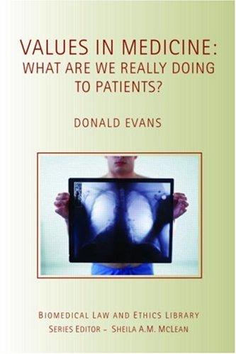 Cover for Values in Medicine