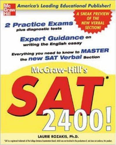 Cover for SAT 2400! 