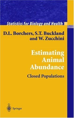 Cover for Estimating Animal Abundance