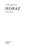 Cover for Horaz