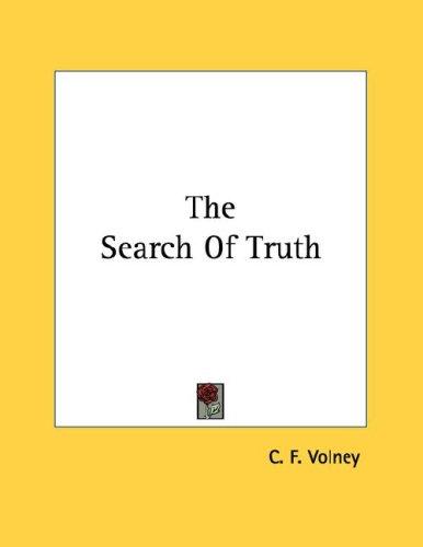 Cover for The Search Of Truth