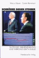Cover for Schröder gegen Stoiber